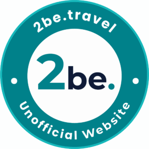 2be.travel inoffizielles Website-Logo mit Text "2be.travel" und "2be. Inoffizielle Website